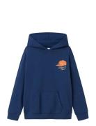 Nkmnopal Ls Nreg Sweat Wh Bru Name It Navy