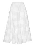 Flower Maxi Skirt ROTATE Birger Christensen White