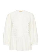 Cuurta Blouse Culture White