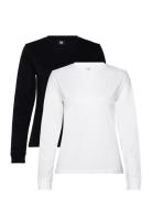 Ls Twin Pack Lee Jeans White