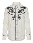 Applique Shirt Wrangler White