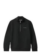 Chest Inst. Logo Half Zip Calvin Klein Black