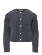 Kogpiumo Petra Pearl O-Neck Car Knt Noos Kids Only Grey