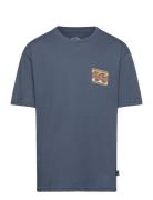 Crayon Wave Ss Billabong Blue