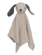 Teddy Baby, Organic Doudou Dog, Knitted Teddykompaniet Beige