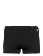 Mens Hyperboom Splice Aquashort Speedo Black