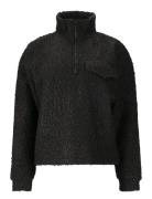 Florrie W Sherpa Half Zip Athlecia Black