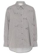 Kamarianne Shirt Kaffe Grey