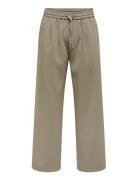 Onswill 0292 Loose String Pant Frml Noos ONLY & SONS Beige