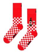 Wine And Dine Sock Happy Socks Red