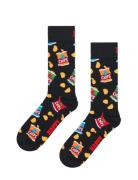Chips Bag Sock Happy Socks Black