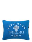 Marine Life Organic Cotton Canvas 40X30 Pillow Lexington Home Blue