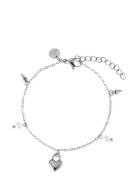 Heart Locker Mix Bracelet By Jolima Silver
