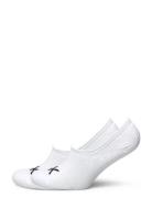 Ck Men Footie High Cut 2P Logo Calvin Klein White