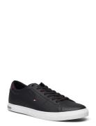 Essential Leather Detail Vulc Tommy Hilfiger Black