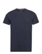 Core Stretch Slim C-Neck Tee Tommy Hilfiger Navy