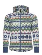 Fleece Hoodie, Northern Reima Blue