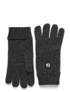 Basic Wool Glove Charcoal Hestra Grey