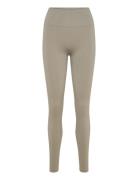 Soft Rib Seamless Legging Moonchild Yoga Wear Beige
