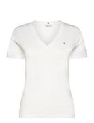New Slim Cody V-Nk Ss Tommy Hilfiger White