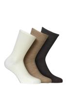 Knitted Merino Socks In 3-Pack Alpacasocks&Co Patterned