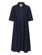 Malomw 143 Long Dress My Essential Wardrobe Blue