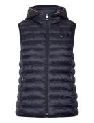 Lw Padded Global Stripe Vest Tommy Hilfiger Navy