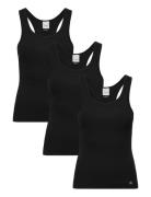 Scoop Neck Cotton Tank 3Pk Calvin Klein Black