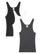 Scoop Neck Cotton Tank 3Pk Calvin Klein Black