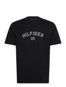 Hilfiger Flock Tee Tommy Hilfiger Black