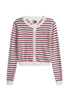 Tjw Essential Crew Neck Cardigan Tommy Jeans Red