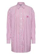 Tjw Ovs Mini Shirt Dress Ext Tommy Jeans Red