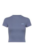 Tjw Slim Sh Script Tee Tommy Jeans Blue