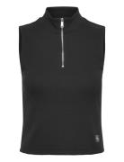 A- Woven Label Sl Qz Top Calvin Klein Jeans Black