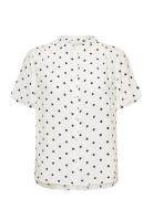 Reg Dot Print Blouse GANT White