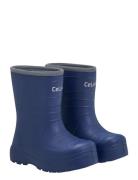 Thermal Wellies - Embossed CeLaVi Blue