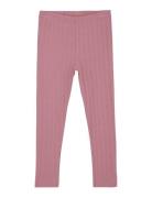 Leggings Pointelle En Fant Pink
