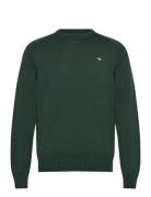 Casual Cotton C-Neck GANT Green