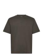 Ss Stretch Cotton Pique Nano Tee Calvin Klein Khaki