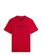 Hilfiger Stack Graphic Tee Tommy Hilfiger Red
