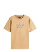 Hilfiger Stack Graphic Tee Tommy Hilfiger Beige