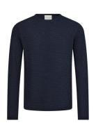 Bs Arnlaug Regular Fit Knitwear Bruun & Stengade Navy
