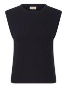 Ria Vest Jumperfabriken Black