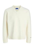 Jornorrebro Knit V-Neck Jack & J S White