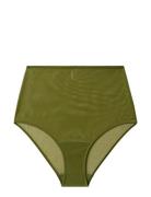 Mesh Highwaist Briefs Understatement Underwear Green