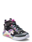 Girls Unicorn Chaser Skechers Black