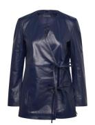 2Nd Alotte - Fine Leather 2NDDAY Navy