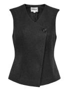 Onlmaika Asym Fit Waistcoat Pnt Ox ONLY Grey