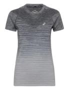 Seamless Ss Top Asics Grey