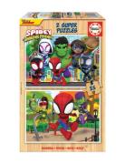 Educa 2X25 Spidey & His Amazing Friends Wood Educa Patterned